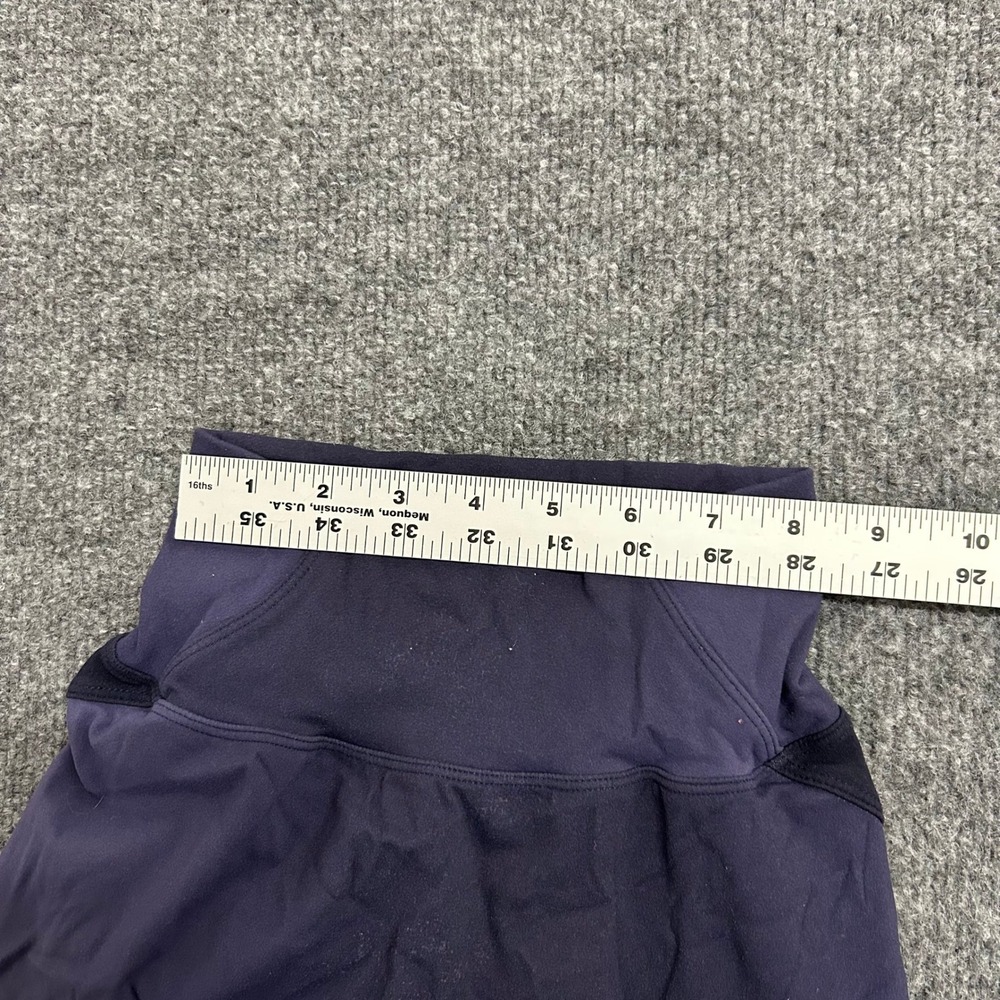 Alphalete Flare Leggings Womens Size XS Purple High Waisted Contoured Yoga Pants - Picture 5 of 8